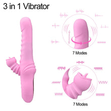 Load image into Gallery viewer, Vibrator Automatic Clitoral Tongue Licking G-spot Dildo Massager With Multiple Vibration Modes Sex Toys For Adult Women Couples