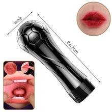 Load image into Gallery viewer, Vibrator Sex Toys for Men Pocket Pussy Artificial Vagina Masturbation Mouth Vaginal Anal Sex Machine Male Masturbator Sex Shop