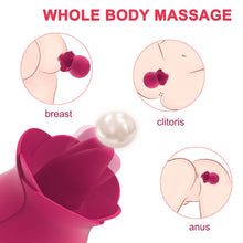 Load image into Gallery viewer, Vibrator for Women G-Spot Licking Dildo Clit Nipple Stimulator Oral Tongue Pussy Vagina Sex Toys for Women Female Masturbation
