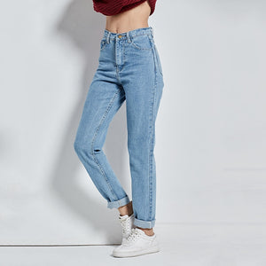 Vintage High Waist Jeans Woman 2021 Harem Pants Boyfriends Women&#39;s Jeans Full Length Mom Jeans Cowboy Denim Pants Vaqueros Mujer