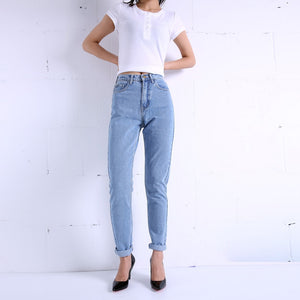 Vintage High Waist Jeans Woman 2021 Harem Pants Boyfriends Women&#39;s Jeans Full Length Mom Jeans Cowboy Denim Pants Vaqueros Mujer