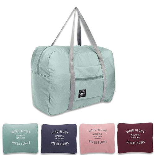 Waterproof Folding Travel Bag Nylon Large Capacity Travel Hand Bags For Men And Women New Fashion Duffle Bag Luggage Storage Bag