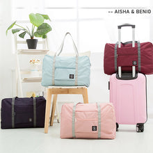 Load image into Gallery viewer, Waterproof Folding Travel Bag Nylon Large Capacity Travel Hand Bags For Men And Women New Fashion Duffle Bag Luggage Storage Bag