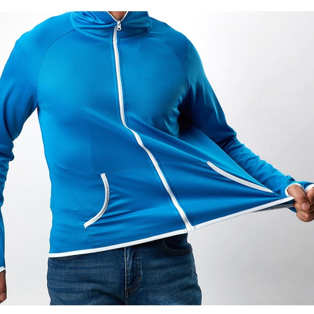 Waterproof Men's Hiking Jackets Windproof Outdoor Jackets Men's Windbreakers Hydrophobic Hiking Clothing Fishing Hunting Jackets