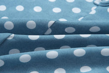 Load image into Gallery viewer, Wave Point Dress Ruffle Women 2019 Spring Summer Street Sexy Casual Slim Thin Beach Party O Neck Mini Polka Dot Dress Vestidos