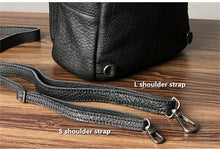 Load image into Gallery viewer, Weekends daily genuine leather ladies small backpack outdoor leisure fashion luxury soft real cowhide women cute mini bookbag