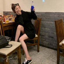 Load image into Gallery viewer, White Short Skirt Summer Photo Beautiful Skirt Korean Seaside Holiday Dress 2021 Spring Sweater Dress Thin