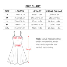 Load image into Gallery viewer, Windmills Women&#39;s Sling Midi Dresses Summer Sleeveless Party Dress Beach Floarl Print Windmill Trees Grass Landscape Birds Sky B