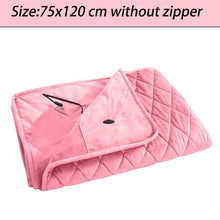 Load image into Gallery viewer, Winter Warm Electric Large Blanket 5V Usb Heating Blanket Powered By Power Bank Bed Warmer Usb Heated Body Heater Shawl Blanket