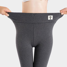 Load image into Gallery viewer, Winter leggings Women Plus Velvet High Waist Warm Legging Pants Femme Slim Pencil Black Thick Legging