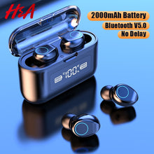 Load image into Gallery viewer, Wireless Bluetooth Earphone with Microphone Sports Waterproof Wireless Headphones Headsets Touch Control Music Earbuds For Phone