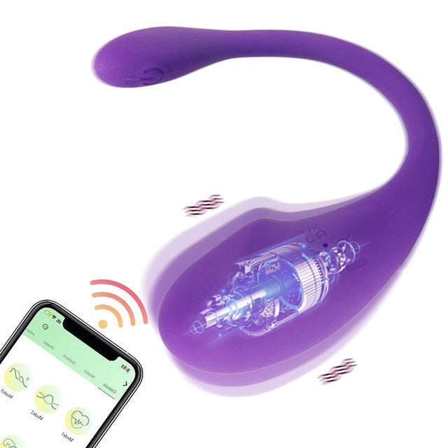 Wireless Bluetooth G Spot Dildo Vibrator for Women APP Remote Control Wear Vibrating Egg Clit Female Vibrating Panties Sex Toys