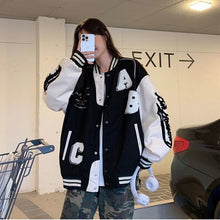 Load image into Gallery viewer, Woman Jacket Y2k Biker Punching Jackets for Women  Female Winter Loose Jacket Pants Warm Windproof Jacket Couple Clothes Gift