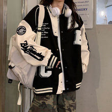Load image into Gallery viewer, Woman Jacket Y2k Biker Punching Jackets for Women  Female Winter Loose Jacket Pants Warm Windproof Jacket Couple Clothes Gift