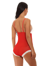 Load image into Gallery viewer, Woman Underwear Sexy Lingerie Set Sexy Christmas Festival Bowknot Wireless Lace Cosplay Exotic Adult Underwear