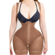 Load image into Gallery viewer, Women Anti-Cellulite Body Shaper Fajas Colombiana Hourglass Girdle Open Bust Bodysuit Butt Lifter Waist Trainer Corset Skims