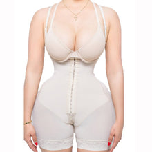 Load image into Gallery viewer, Women Anti-Cellulite Body Shaper Fajas Colombiana Hourglass Girdle Open Bust Bodysuit Butt Lifter Waist Trainer Corset Skims