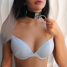 Load image into Gallery viewer, Women Bdsm Collar Neck Leather Belt Harness Sexy Bondage Collar Choker Erotic Goth Pole Dance Club Accessories