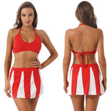 Load image into Gallery viewer, Women Cheerleader Costume Japanese Schoolgirl Lingerie Dirndl School Girl Sexy Gleeing Cheerleader Halloween Cosplay Costumes