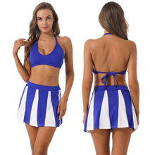 Load image into Gallery viewer, Women Cheerleader Costume Japanese Schoolgirl Lingerie Dirndl School Girl Sexy Gleeing Cheerleader Halloween Cosplay Costumes