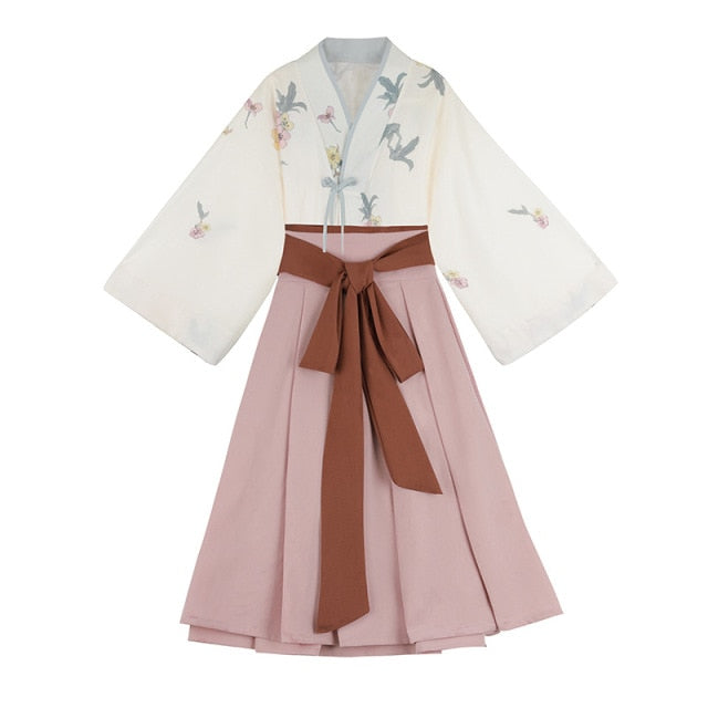 Women Chinese Style Hanfu Princess Party Dress Ancient Tang Suit Girls Oriental Clothing Set Robes Skirts Fairy Cosplay Costume