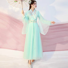 Load image into Gallery viewer, Women Chinese Style Hanfu Traditional Dance Costume Han Dynasty Princess Clothing Oriental Tang Dynasty Fairy Dresses Outfit