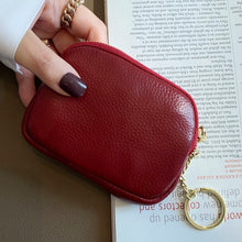 Load image into Gallery viewer, Women Clutch Coin Purse Fashion Simple Genuine Leather Short Wallet Card Holder Organizer Bags Mini Zipper Cute Money Bags