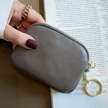 Load image into Gallery viewer, Women Clutch Coin Purse Fashion Simple Genuine Leather Short Wallet Card Holder Organizer Bags Mini Zipper Cute Money Bags