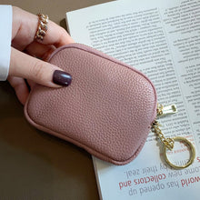 Load image into Gallery viewer, Women Clutch Coin Purse Fashion Simple Genuine Leather Short Wallet Card Holder Organizer Bags Mini Zipper Cute Money Bags