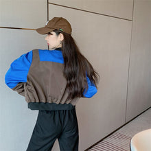 Load image into Gallery viewer, Women Coats &amp;Jacket High Street Hip Hop Baseball Uniform Street Casual Outerwear Loose Sports Top Fall Bomber Femme Coat Fashion