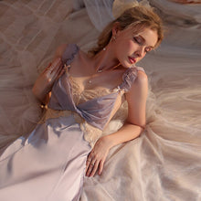 Load image into Gallery viewer, Women Evening Dress Long Robe Sexy Sleepwear Lace Night Dress See Through Victorian Nightgown Camisole Sleep Tops Lingerie 2023