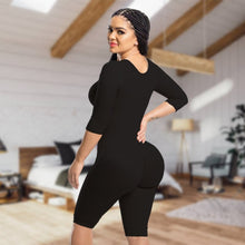 Load image into Gallery viewer, Women Faja Full Body Shapewear With Sleeves Bra High Compression Colombianas Shaping Belt Kim Kardashian Skim Abdomen Corset