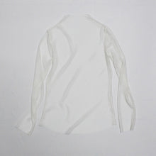 Load image into Gallery viewer, Women Fishnet Mesh See-through Black shirts Female Harajuku Sexy Long Sleeve Tee Tops