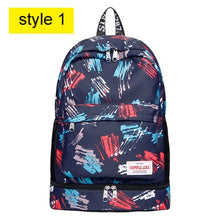 Load image into Gallery viewer, Women Gym Backpack Dry Wet Fitness Bag Travel Rucksack Waterproof Mujer Sac De Sport Gymtas Swimming Bag Training Bags XA850WA