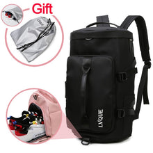 Load image into Gallery viewer, Women Gym Bag Backpack Fitness Bags for Shoes Outdoor Shoulder Gymtas Tas Sac De Sport Mochila 2020 Student Sportbag XA891WA