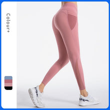 Load image into Gallery viewer, Women Gym Seamless leggings Blue Butt high Waist leggings Sport fitness athletic Booty leggings Fitness 2020 vital yoga pants