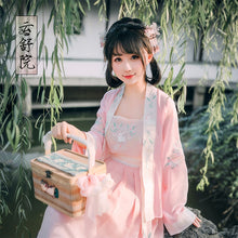 Load image into Gallery viewer, Women Hanfu Chinese Traditional Folk Costume Girl Han Dynasty Dance Wear Lady Fairy Cosplay Clothes Oriental Ancient Prince Suit