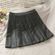 Load image into Gallery viewer, Women Harajuku Preppy Style Sweet Kawaii Pleated Plaid Skirt Summer Korean High Waist Mini A-Line Jk Uniform Skirts Female