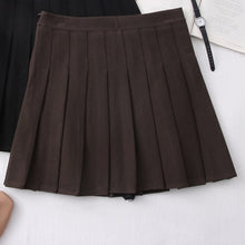 Load image into Gallery viewer, Women Harajuku Preppy Style Sweet Kawaii Pleated Plaid Skirt Summer Korean High Waist Mini A-Line Jk Uniform Skirts Female