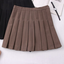 Load image into Gallery viewer, Women Harajuku Preppy Style Sweet Kawaii Pleated Plaid Skirt Summer Korean High Waist Mini A-Line Jk Uniform Skirts Female