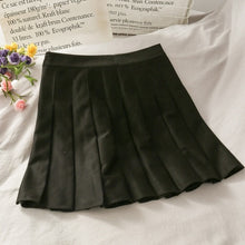 Load image into Gallery viewer, Women Harajuku Preppy Style Sweet Kawaii Pleated Plaid Skirt Summer Korean High Waist Mini A-Line Jk Uniform Skirts Female