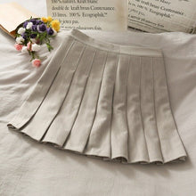 Load image into Gallery viewer, Women Harajuku Preppy Style Sweet Kawaii Pleated Plaid Skirt Summer Korean High Waist Mini A-Line Jk Uniform Skirts Female