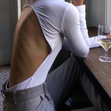 Load image into Gallery viewer, Women High Neck Ultra Low Back Bodysuit