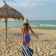 Load image into Gallery viewer, Women High Waisted Bikini Set Tummy Control Swimwear Sexy Biquinis Women Two Pieces Swimsuit Push Up Bathing Suit Beach wear