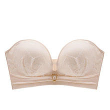 Load image into Gallery viewer, Women Invisible Bra Seamless Sexy Push Up Strapless Bra Lingerie Non-slip Wire Free Bralette Top bh Comfort 1/2 Cup Underwear