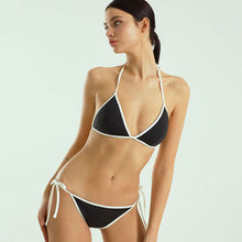 Load image into Gallery viewer, Women Low Waist Bikini Set Bandage Biquini Padded Two Pieces Swimsuit Sexy Bathing Suit Korea Style