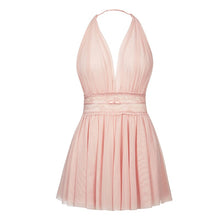 Load image into Gallery viewer, Women Night Dress  Women Camis Lace White Sexy Sleepwear Sleeveless Sashes Mesh Nightwear Ladies Black Sexy Nightgown