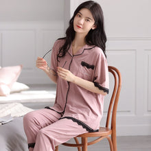 Load image into Gallery viewer, Women Pajama Plus Size Women&#39;s Pajamas Modal Cotton Pyjamas XXXL Pajamas For Women Sleepwear Summer PajamasWomen Pijama