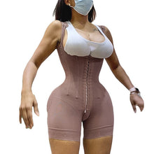 Load image into Gallery viewer, Women  Post-operative Open Bust High Compression Shapewear Waist Trainer Butt Lifter Slimming Corset Skims Fajas Colombianas
