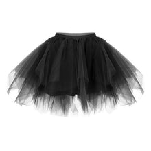 Load image into Gallery viewer, Women Princess Midi Fairy Tulle Skirt Ballet Dance Tutu Fluffy Skirts Womens Lolita Petticoat Femme Party Puffy Skirts Adult